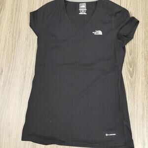 EUC The North Face black short sleeve tee sz S
